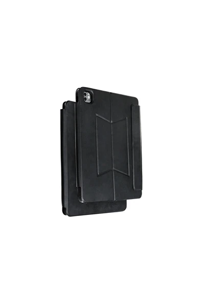 mastersonic iPad Pro 13 2024 MTSC Border Keyboard Bluetooh Bağlantılı Standlı Klavyeli Tablet Kılıfı - Siyah - Resim 4