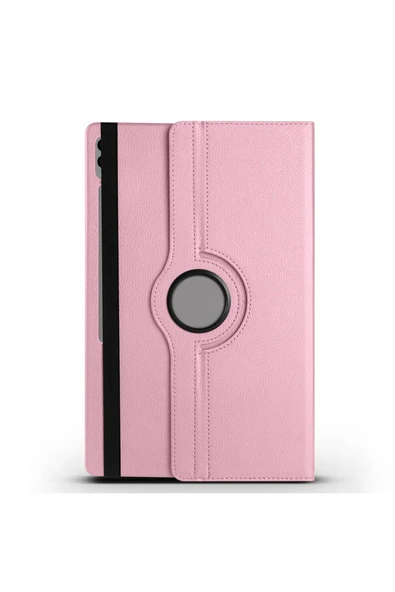 mastersonic Galaxy Tab S9 Ultra SM-X910 Uyumlu MTSC Dönebilen Standlı Kılıf-Pembe ürün görseli 1