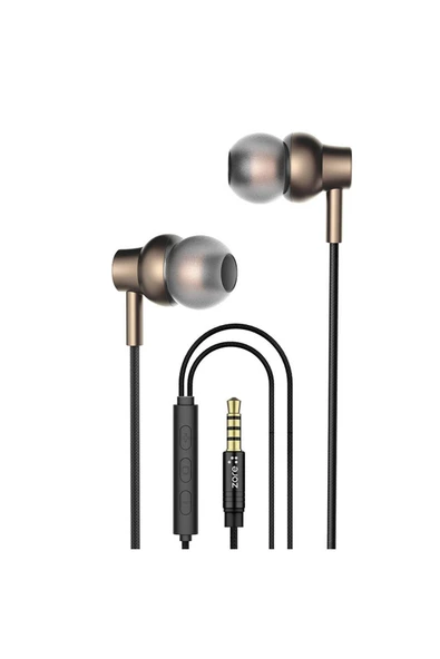 mastersonic Zore ER-10 SQ Surround 3D Hi-Res Magnetik Özellikli 3.5mm Kablolu Kulak İçi Kulaklık-Siyah