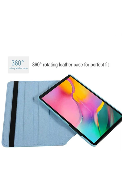 mastersonic Galaxy Tab A7 Lite T225 Uyumlu MTSC Dönebilen Standlı Kılıf-Siyah - Resim 2