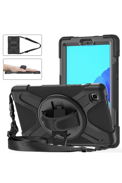 mastersonic Galaxy Tab A7 Lite T225 MTSC Defender Tablet Silikon - Siyah - Resim 3