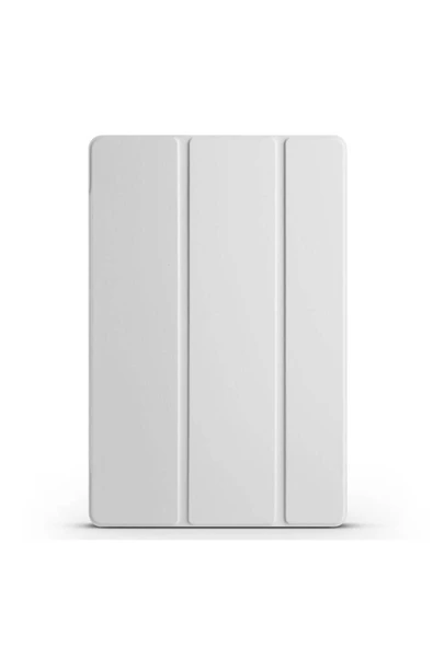 mastersonic Galaxy Tab A9 Uyumlu MTSC Smart Cover Standlı 1-1 Kılıf-Gri ürün görseli 1