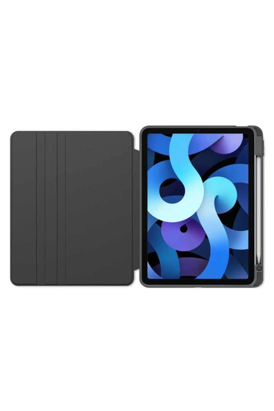 mastersonic iPad 11.Nesil 2025 Kılıf MTSC Nayn Dönebilen Standlı Kılıf - Pembe - Resim 4