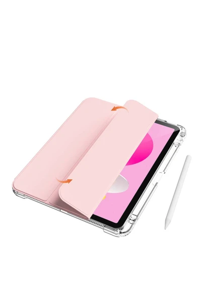 mastersonic iPad 10.9 2022 (10.Nesil) Kılıf Magnetik Ayrılabilen Airbagli MTSC Sliding Tablet Kılıfı - Laciver - Resim 6