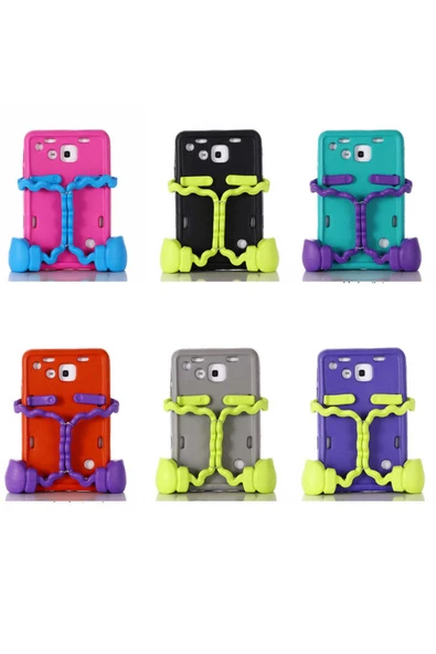 mastersonic Galaxy Tab 4 7.0 T230 MTSC Eva Boxer Tablet Silikon - Mor - Resim 4