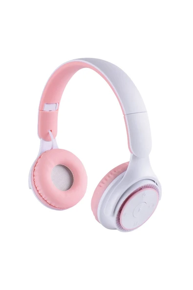 mastersonic MTSC M6 Pro Ayarlanabilir ve Katlanabilir Kulak Üstü Bluetooth Kulaklık-Beyaz ürün görseli 1