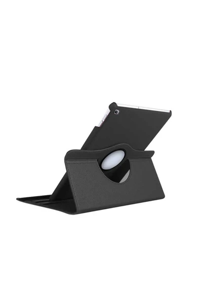 mastersonic Galaxy Tab A 10.1 (2019) T510 Uyumlu MTSC Dönebilen Standlı Kılıf-Pembe Koyu - Resim 5