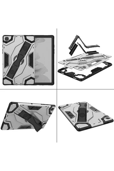 mastersonic Galaxy Tab A7 10.4 T500 2020 MTSC Defens Tablet Silikon - Siyah - Resim 4