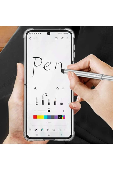 mastersonic MTSC Pencil 06 Dokunmatik Çizim Kalemi-Gümüş - Resim 2