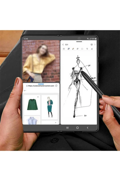 mastersonic MTSC Pencil 05 Dokunmatik Çizim Kalemi-Siyah - Resim 2