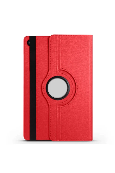 mastersonic Galaxy Tab A9 MTSC Dönebilen Standlı Kılıf - Kırmızı ürün görseli 1