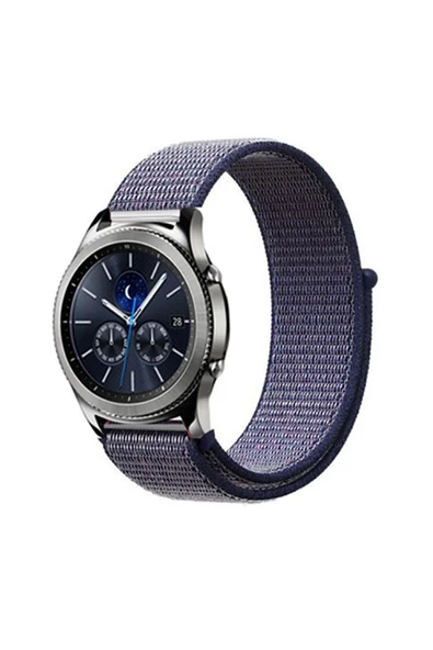 mastersonic Galaxy Watch 42mm (20mm) Uyumlu KRD-03 Hasır MTSC Kordon-NO36 - Resim 2