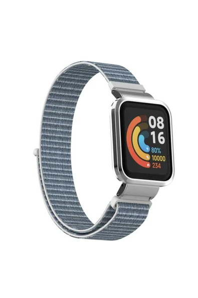 mastersonic Xiaomi Redmi Watch (Mi Watch Lite) Uyumlu KRD-61 Hasır MTSC Kordon-NO11 ürün görseli 1