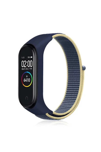 mastersonic Xiaomi Mi Band 3 Uyumlu KRD-03 Hasır MTSC Kordon-NO19 ürün görseli 1