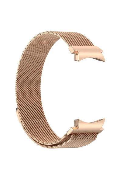 mastersonic Galaxy Watch 6 Classic 43mm Uyumlu KRD-01 Metal MTSC Kordon-Rose Gold ürün görseli 1