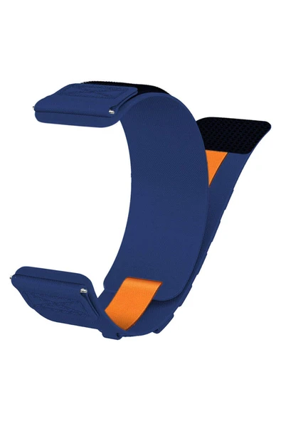 mastersonic Galaxy Watch 42mm MTSC KRD-112 20mm Orbital Örgülü Halat Tasarımlı Naylon Kumaş Hasır Kordon-Yeşil - 4