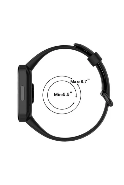 mastersonic Xiaomi Redmi Watch 2 Lite Uyumlu Klasik MTSC Kordon-Krem - Resim 5