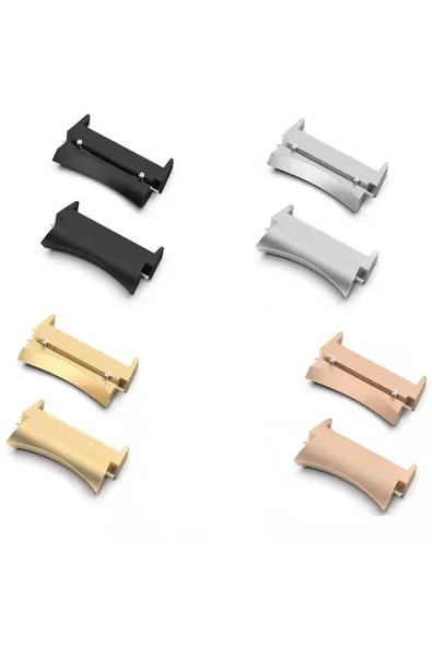 mastersonic Galaxy Watch 4 44mm 20mm Metal Kordon Dönüştürücü MTSC- Gold - Resim 5