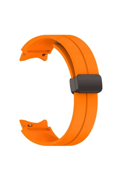 mastersonic Galaxy Watch 4 44mm Uyumlu KRD-84 Uyumlu MTSC Kordon-Mürdüm - Resim 2