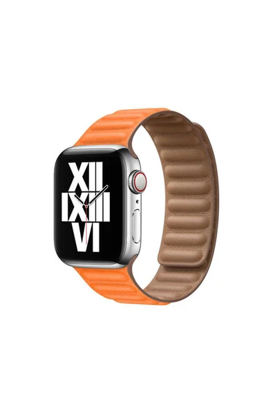 mastersonic Watch 42mm Uyumlu KRD-34 Deri MTSC Kordon-Lacivert - Resim 5