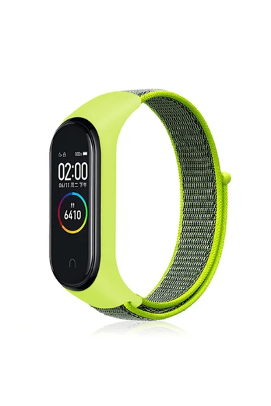 mastersonic Xiaomi Mi Band 6 Uyumlu KRD-03 Hasır MTSC Kordon-NO5 ürün görseli 1