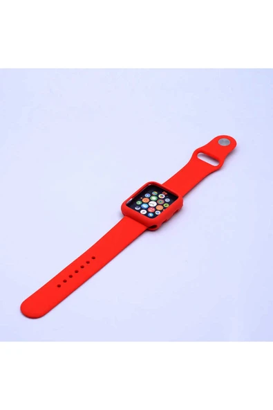 mastersonic Watch 42mm Uyumlu 3 in 1 Klasik MTSC Kordon-Yeşil - Resim 3