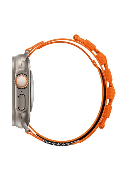 mastersonic Watch 42mm Uyumlu MTSC- KRD-99 Hasır Kordon-Siyah - 6