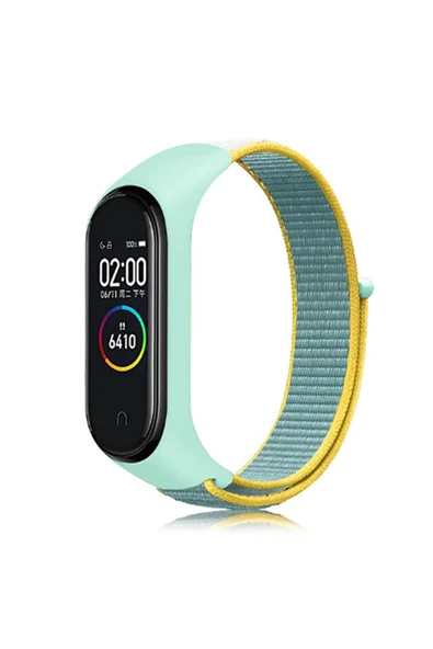 mastersonic Xiaomi Mi Band 5 Uyumlu KRD-03 Hasır MTSC Kordon-NO30 ürün görseli 1
