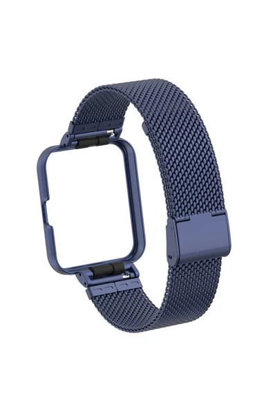 mastersonic Xiaomi Redmi Watch 2 Lite Uyumlu KRD-66 Metal MTSC Kordon-Lacivert - 5