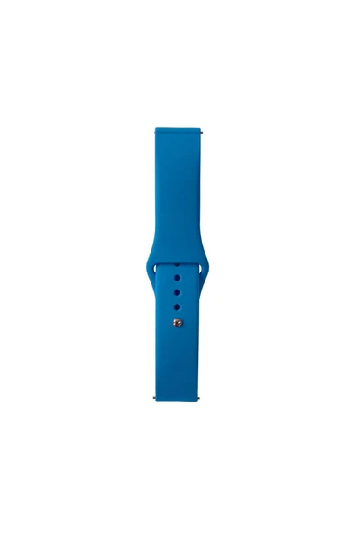mastersonic Huawei Honor Magic 2 46mm Band Serisi 22mm Klasik Kordon Silikon Strap Kayış-Mavi ürün görseli 1