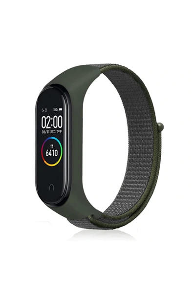 mastersonic Xiaomi Mi Band 3 Uyumlu KRD-03 Hasır MTSC Kordon-NO24 ürün görseli 1