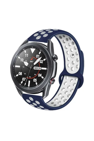 mastersonic Huawei GT2 46mm KRD-02 Uyumlu MTSC Kordon-Gümüş-Gri - Resim 2