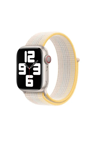 mastersonic Watch 42mm Uyumlu KRD-03 Hasır MTSC Kordon-Starlight ürün görseli 1