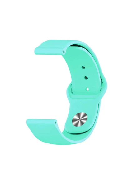 mastersonic Galaxy Watch Active 2 40mm KRD-11 20mm Uyumlu MTSC Kordon-Turkuaz ürün görseli 1