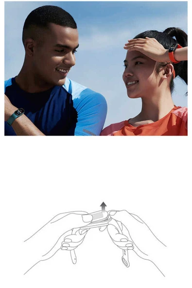 mastersonic Xiaomi Mi Band 6 Uyumlu Klasik MTSC Kordon-NO7 - Resim 5