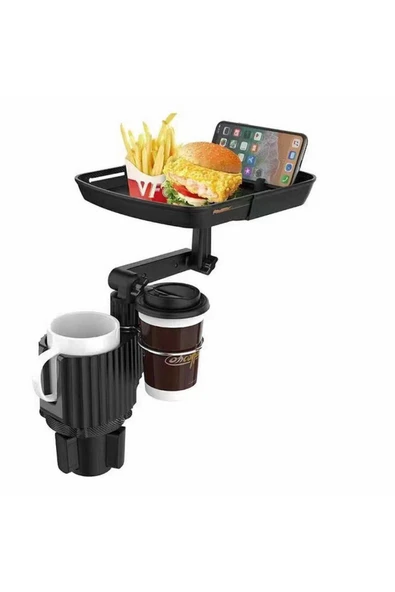 mastersonic MTSC C003 2 in 1 Araç Bardak Tutucu-Siyah