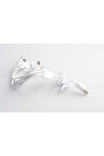 mastersonic MTSC Z-37 12 in 1 Ev ve Araç Şarj Seti - Beyaz - Resim 5