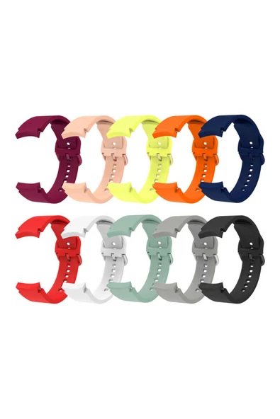 mastersonic Galaxy Watch 4 Classic 42mm KRD-50 Uyumlu MTSC Kordon-Kırmızı - Resim 4