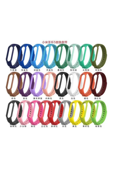 mastersonic Xiaomi Mi Band 5 Uyumlu Klasik MTSC Kordon-NO3 - Resim 4