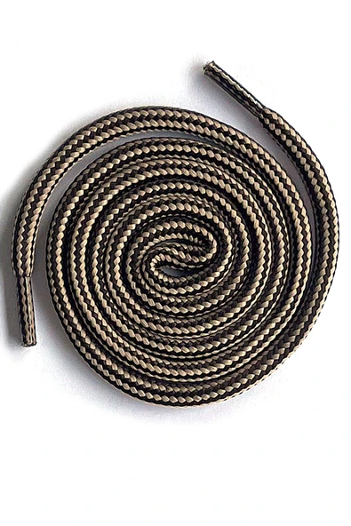 Kum Rengi Kırçıllı Yuvarlak Bot Bağcığı ürün görseli