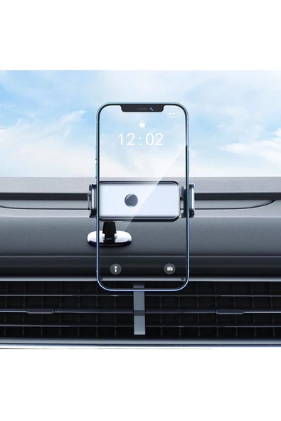 mastersonic VRDR 921 Otomatik Sensörlü Havalandırma ve Düz Zemin Dizayn Araç Telefon Tutucu-Siyah - Resim 3