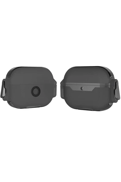 mastersonic Air-Pods Pro MTSC Airbag 34 Darbelere Karşı Dayanıklı Kılıf-Siyah ürün görseli 1