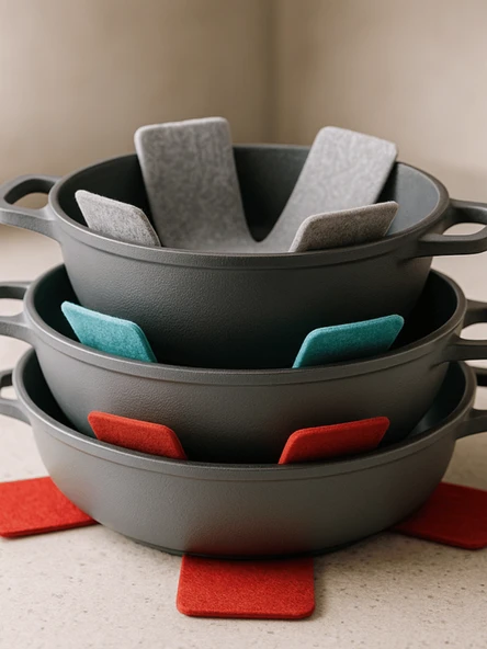 Kedi Tuvaleti Kürek Hediyeli Kedi Köpek Eğitim Tuvaleti Büyük Boy Tuvalet Kabı Mor Kedi Tuvalet Seti - 4