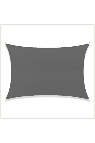 Yıldızhome Sizenelazım Waterproof Gölgelik Oxford Kumaş Antrasit Gri 300 D M² 200 Gram 3x4mt - 2