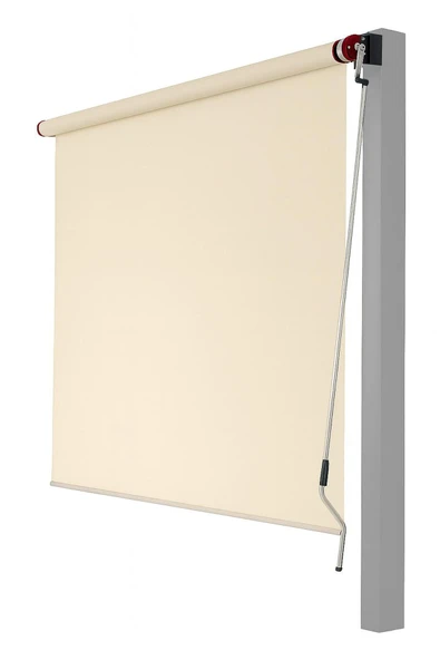 size ne lazım Su Geçirmez Solmaz Garantili İthal Akrilik Stor Perde Balkon Teras Veranda Genişlik 300 Boy 300cm - Resim 4