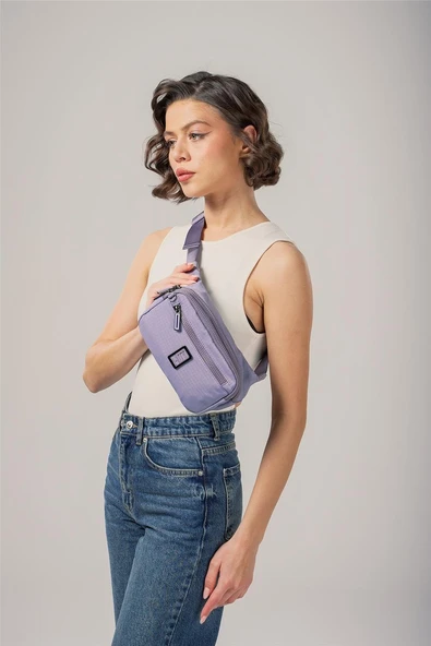 Monalisa Home CCS 17993 Lüks Lila Renk  Bel Ve Omuz Çantası ürün görseli 1