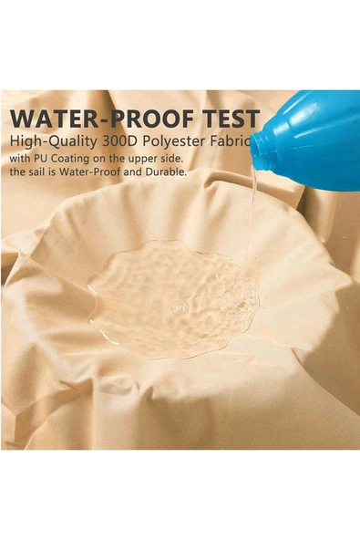 Yıldızhome Sizenelazım Waterproof Gölgelik Oxford Kumaş 300 D M² 200 Gram 3x2mt - 4