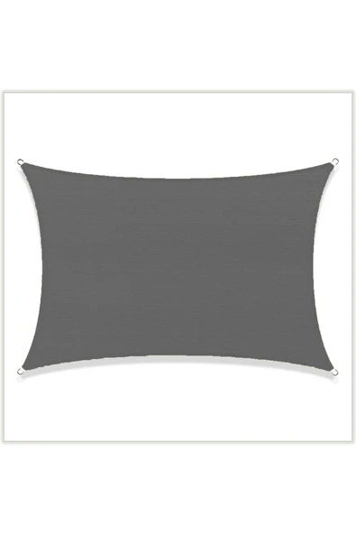 Yıldızhome Waterproof Gölgelik Oxford Kumaş Antrasit Gri 300 D m² 200 Gram 3x2mt - 2