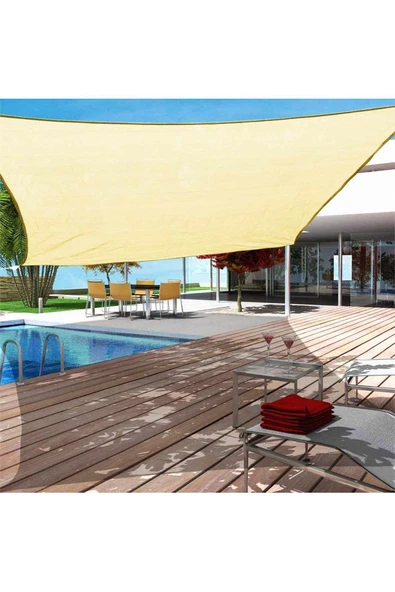 YILDIZ Oxford Kumaş Su Geçirmez Gölgelik 4mtx3.5mt - Resim 3