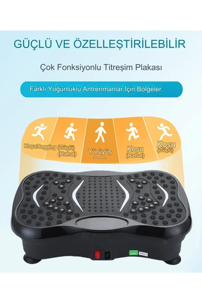 Pqcfm02 3d Titreşimli Egzersiz Aleti 180 Hız Tüm Vücut Egzersizi Için Spor Aleti Kondisyon Aleti - 5
